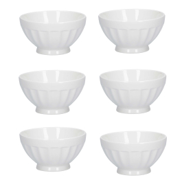 LA PORCELLANA BIANCA Pieve 8 cm 6 szt. - miski / salaterki porcelanowe