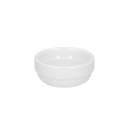LA PORCELLANA BIANCA Terrine 6 cm - miseczka do dipów i na przekąski porcelanowa