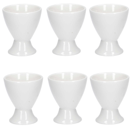 LA PORCELLANA BIANCA Uova 6 szt. - kieliszki na jajka porcelanowe
