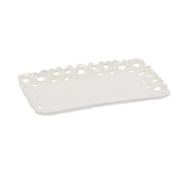 LA PORCELLANA BIANCA Valentino 20 x 13 cm - półmisek porcelanowy