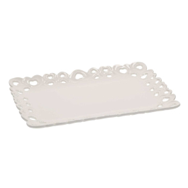 LA PORCELLANA BIANCA Valentino 27 x 19 cm - półmisek porcelanowy