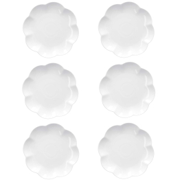 LA PORCELLANA BIANCA Villadeifiori 19 cm 6 szt. - talerze deserowe porcelanowe