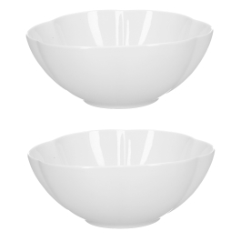 LA PORCELLANA BIANCA Villadeifiori 2 szt. - miski kuchenne porcelanowe