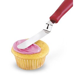 Łopatka / Szpatułka do ciasta ze stali nierdzewnej CUISIPRO DOUGHT CZERWONA