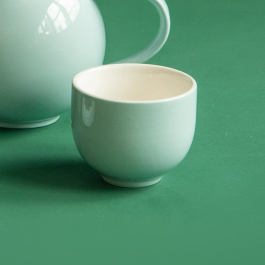 LOVERAMICS Pro Tea River Blue 145 ml - czarka / filiżanka do kawy i herbaty porcelanowa