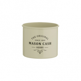 MASON CASH Heritage 10 cm - doniczka / osłonka na zioła ze stali nierdzewnej