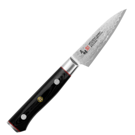 MCUSTA Zanmai Pro Zebra 9 cm - nóż japoński do warzyw i owoców ze stali nierdzewnej