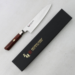 MCUSTA Zanmai Supreme Ripple 18 cm - japoński nóż szefa kuchni ze stali nierdzewnej