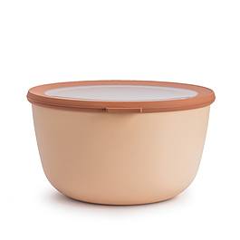 MEPAL Cirqula Nordic Blush 3 l brzoskwiniowa - miska kuchenna plastikowa z pokrywką