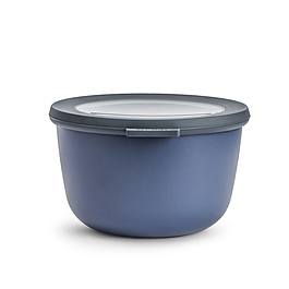 MEPAL Cirqula Nordic Denim 1 l granatowa - miska kuchenna plastikowa z pokrywką