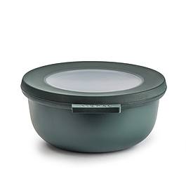 MEPAL Cirqula Nordic Pine 0,35 l ciemnozielona - miska kuchenna plastikowa z pokrywką