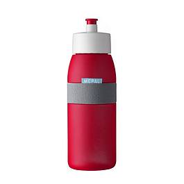 MEPAL Ellipse 0,5 l czerwony - bidon sportowy plastikowy