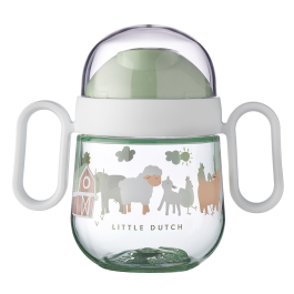 MEPAL Mio Little Farm 200 ml - kubek niekapek dla dzieci z ustnikiem
