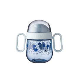 MEPAL Mio Mickey Mouse 200 ml niebieski - kubek niekapek dla dzieci plastikowy z ustnikiem