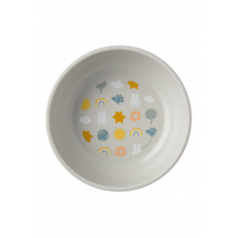 MEPAL Mio Miffy Explore 12,7 cm popielata - miska / salaterka dla dzieci plastikowa