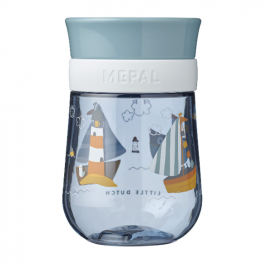 MEPAL Mio Sailors Bay 300 ml morski - kubek do nauki picia dla dzieci plastikowy