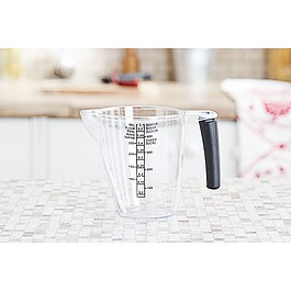 Miarka kuchenna plastikowa PLAST TEAM BLACK 0,5 l