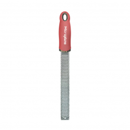 MICROPLANE Premium Zester ciemnoróżowy - zester / tarka do cytrusów ze stali nierdzewnej