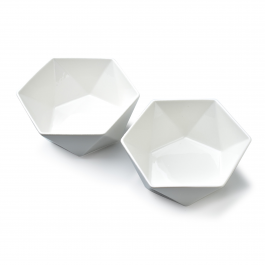 Miski / Salaterki porcelanowe AFFEK DESIGN RALPH WHITE BIAŁE 0,75 l 2 szt.