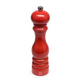 PEUGEOT Paris 22 cm czerwony - młynek do soli drewniany ręczny