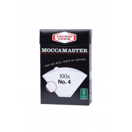 MOCCAMASTER Filta 100 szt. - filtry papierowe do kawy nr 4 