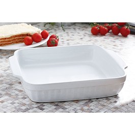 GUARDINI White 1,2 l białe - naczynie żaroodporne do zapiekania ceramiczne