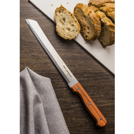 Nóż do chleba i pieczywa ze stali nierdzewnej FLORINA WOOD 20 cm