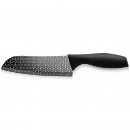 Nóż japoński Santoku ze stali nierdzewnej KONIGHOFFER BLAKE 17 cm