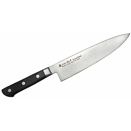 Nóż szefa kuchni ze stali nierdzewnej SATAKE DAICHI DAMASCUS CZARNY 20 cm