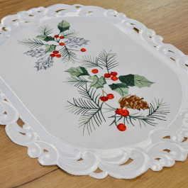 Obrus świąteczny na stół JEDEKA BN A184 35 x 45 cm
