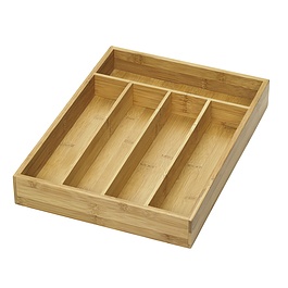 LURCH Spoon 35 x 26 cm - organizer / wkład do szuflady na sztućce drewniany