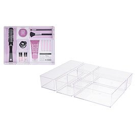 ORGANIZER kpl.6 pojemniczków 30x22,5x5cm