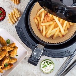 Papier do frytkownicy beztłuszczowej Air Fryer 16 cm 100 szt.