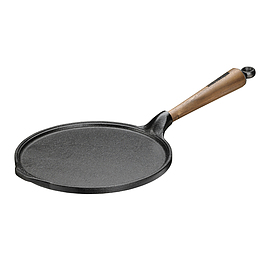 SKEPPSHULT Walnut Pancake 23 cm czarna – patelnia do naleśników żeliwna
