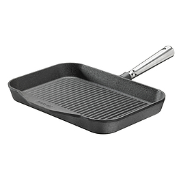 SKEPPSHULT Chefs Selection Grill Quatre 32 x 22 cm czarna – patelnia grillowa żeliwna
