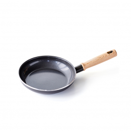 Patelnia diamentowa nieprzywierająca GREENCHEF VINTAGE CZARNA 20 cm