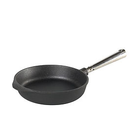 SKEPPSHULT Chefs Selection Deep 20 cm czarna - patelnia żeliwna głęboka