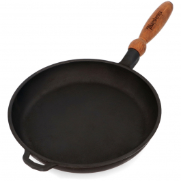 Patelnia żeliwna MAYSTERNYA WOOD 24 cm