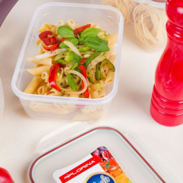 Pojemnik na żywność plastikowy z pokrywką FLORINA FRESH BOX 4,5 l