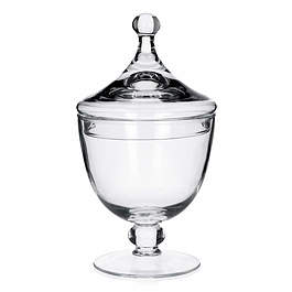 Pojemnik na słodycze szklany na nóżce EDWANEX CLASSIC GLASS 0,8 l