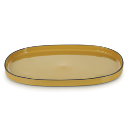 REVOL Caractere Kurkuma 35,5 x 21,8 cm - półmisek porcelanowy