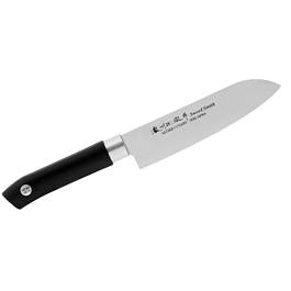 SATAKE Sword Smith 15 cm czarny - nóż Santoku ze stali nierdzewnej