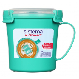 SISTEMA Microwave Medium Soup Mug Colour 0,65 l - lunch box / pojemnik na zupę do mikrofali