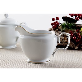 Sosjerka porcelanowa MARIAPAULA ZŁOTA LINIA 400 ml