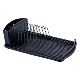 Suszarka do naczyń ze stali nierdzewnej COOKINI BASIC KITCHEN 46 x 29 cm