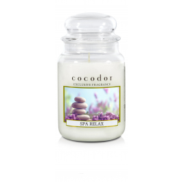 Świeca zapachowa w szkle COCODOR SPA RELAX 550 g