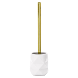 Szczotka do wc z pojemnikiem KLEINE WOLKE GOLD CRACKLE