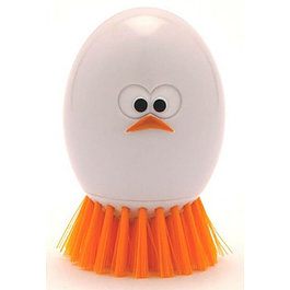 Szczotka kuchenna plastikowa MSC INTERNATIONAL GADGETS JAJKO