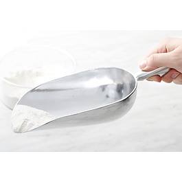 Szufelka spożywcza aluminiowa TADAR PORCJA 27 cm