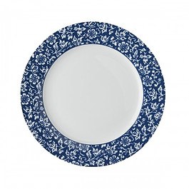 Talerz deserowy porcelanowy LAURA ASHLEY SWEET ALLYSUM BIAŁY 20 cm